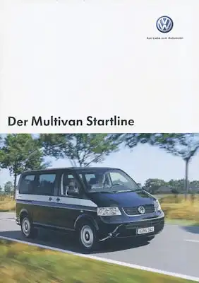 VW T 5 Multivan Startline Prospekt 1.2007