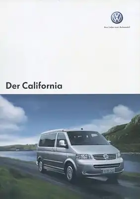 VW T 5 California Prospekt 11.2006