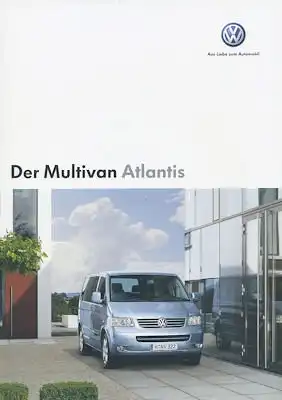 VW T 5 Multivan Atlantis Prospekt 5.2006