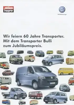 VW T 5 Jubiläums-Transporter Prospekt 9.2007