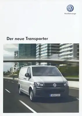 VW T 5.2 Transporter Prospekt 10.2009