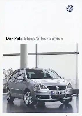 VW Polo 4 Black / Silver Edition Prospekt 4.2008