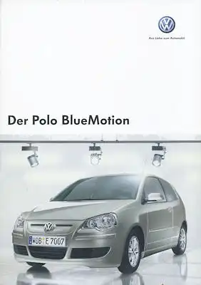 VW Polo 4 BlueMotion Prospekt 6.2007