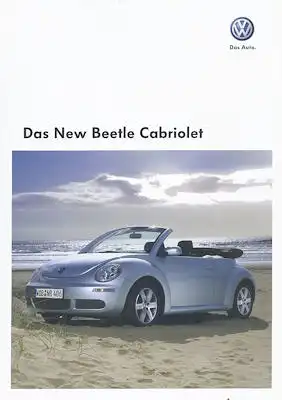 VW New Beetle Cabriolet Prospekt 11.2009