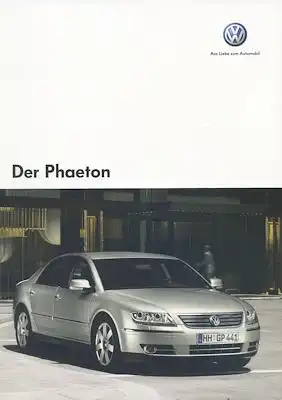 VW Phaeton Prospekt 5.2006