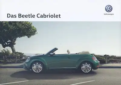 VW Beetle Cabriolet Prospekt 6.2017