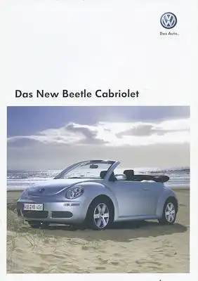 VW New Beetle Cabriolet Prospekt 6.2008