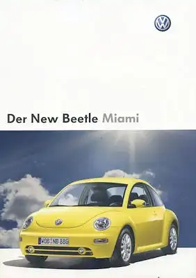 VW New Beetle Miami Prospekt 6.2004