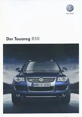VW Touareg R 50 Prospekt 5.2009