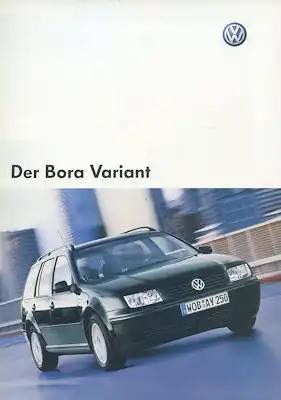 VW Bora Variant Prospekt 5.2004