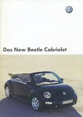 VW New Beetle Cabriolet Prospekt 6.2004