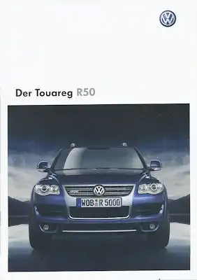 VW Touareg R 50 Prospekt 5.2008