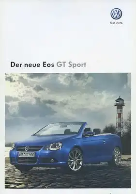 VW Eos GT Sport Prospekt 5.2009