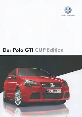 VW Polo 4 GTI Cup Edition Prospekt 6.2006