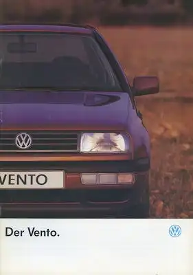 VW Vento Prospekt 1.1993