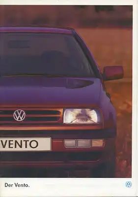 VW Vento Prospekt 1.1995