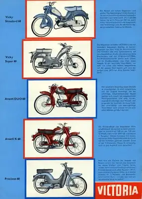 Victoria Moped Programm 1960