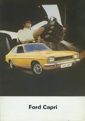 Ford Capri Prospekt 1971