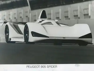 Peugeot 905 Spider Presse-Mappe 11.1991