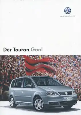 VW Touran Goal Prospekt 5.2006