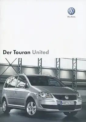 VW Touran United Prospekt 10.2007