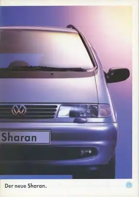 VW Sharan Prospekt 6.1995