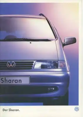 VW Sharan Prospekt 6.1999
