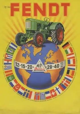 Fendt Programm ca. 1953