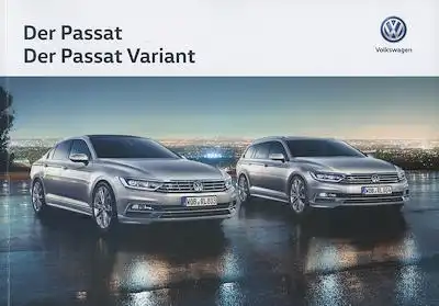 VW Passat / Variant B 8 Prospekt 11.2018