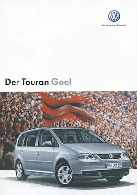 VW Touran Goal Prospekt 1.2006
