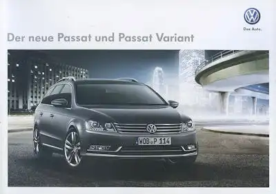 VW Passat B 7 Prospekt 11.2010