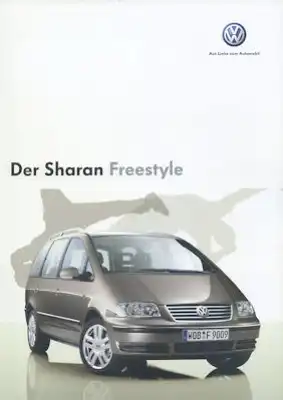 VW Sharan Freestyle Prospekt 9.2005