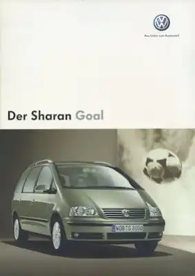 VW Sharan Goal Prospekt 12.2004