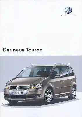 VW Touran Prospekt 9.2006