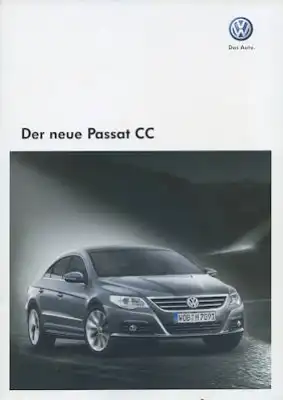 VW Passat B 6 CC Prospekt 2.2008