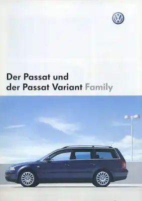 VW Passat B 5 GP Family Prospekt 12.2002