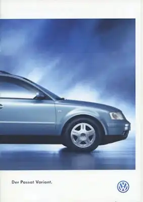 VW Passat B 5 Variant Prospekt 6.1999