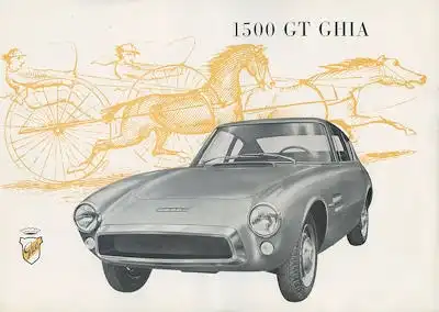 Ghia 1500 GT Prospekt ca. 1966