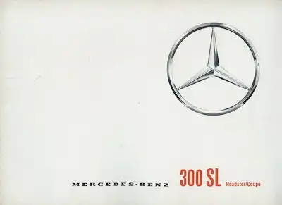 Mercedes-Benz 300 SL Prospekt 7.1962