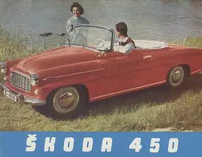 Skoda 450 Prospekt 1957