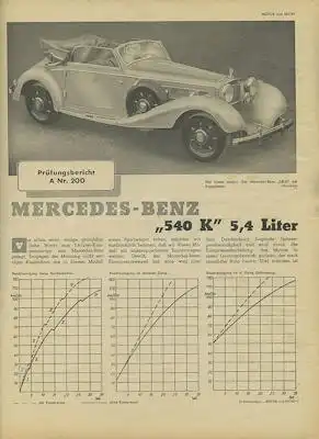 Mercedes-Benz 540 K Test 7.1938