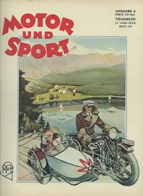 Motor & Sport 1934 Heft 24