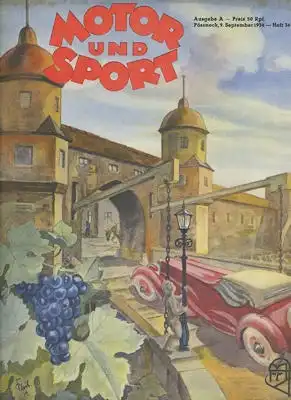 Motor & Sport 1934 Heft 36