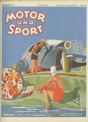 Motor & Sport 1934 Heft 34