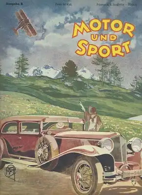 Motor & Sport 1934 Heft 22