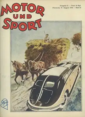 Motor & Sport 1934 Heft 33