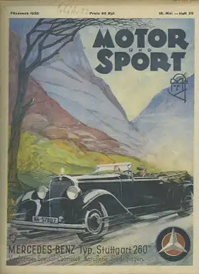 Motor & Sport 1930 Heft 20