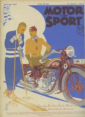 Motor & Sport 1930 Heft 3
