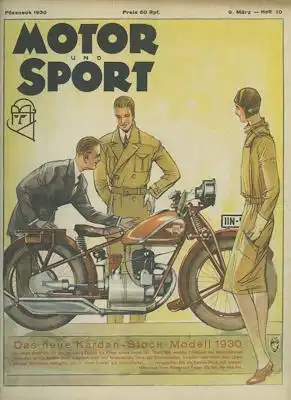 Motor & Sport 1930 Heft 10