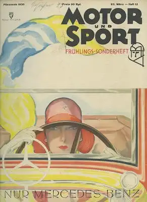 Motor & Sport 1930 Heft 12